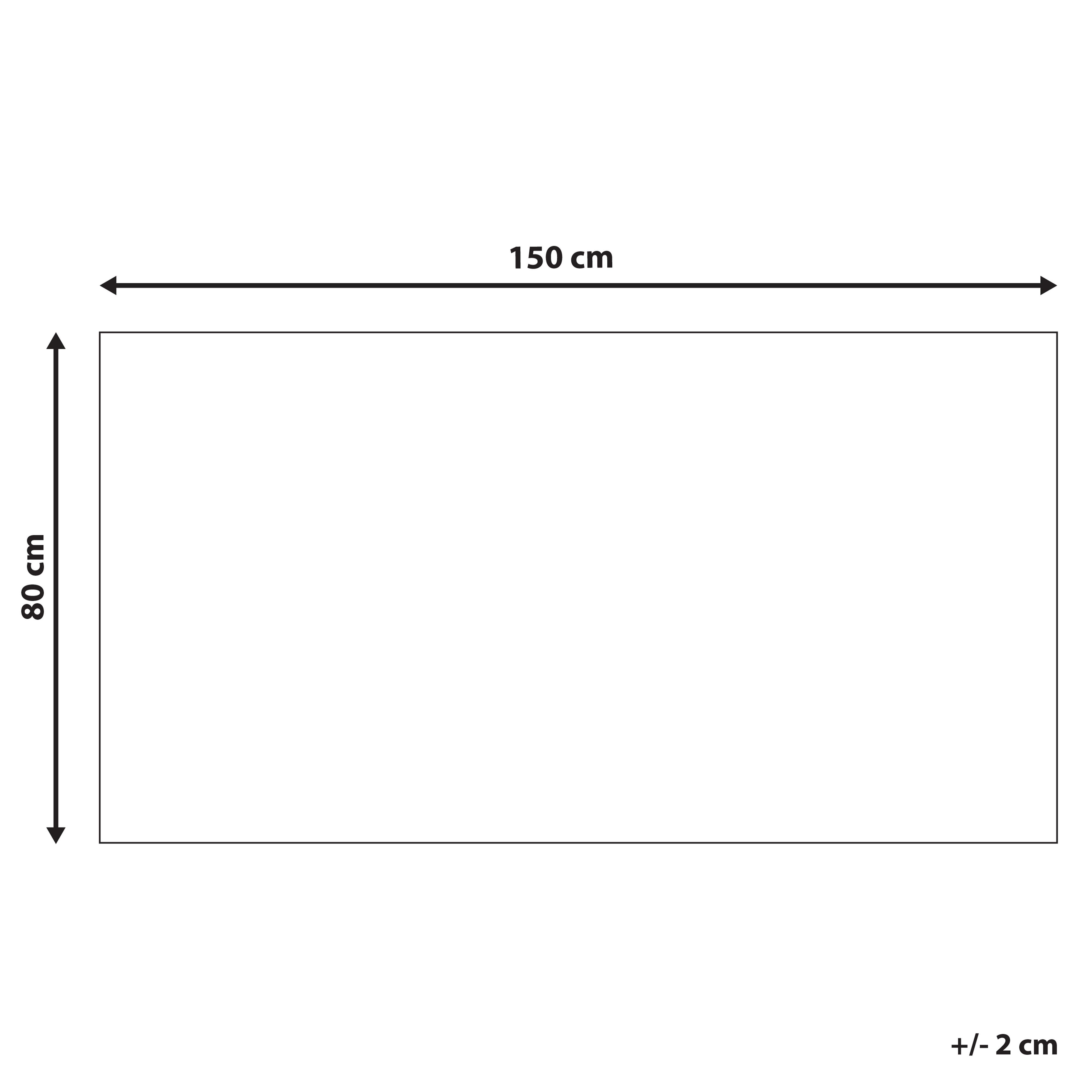Dywan 80 x 150 cm niebieski TRABZON