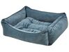 Velvet Pet Bed 70 x 60 cm Blue IZMIR_826627