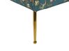 Chaise longue en velours à motif floral NANTILLY _782148