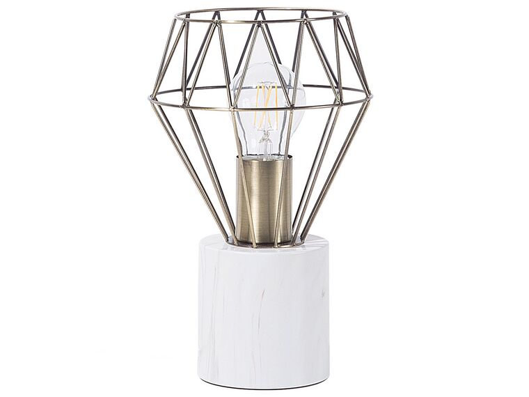 Metal Table Lamp Brass MOONI Small_816575