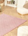 Rózsaszín műnyúlszőrme szőnyeg 160 x 230 cm GHARO_866745