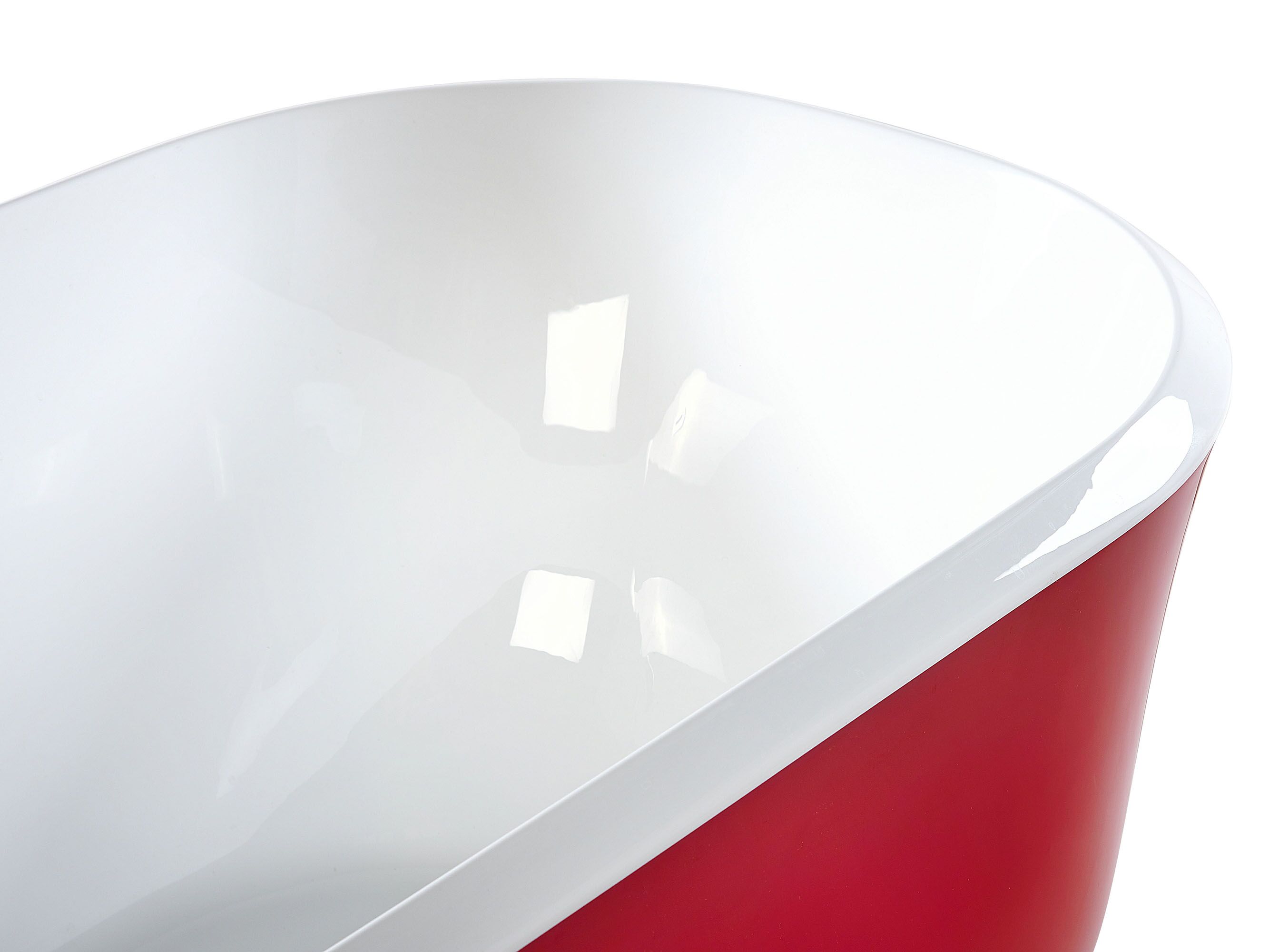 Wanna wolnostojąca czerwona TESORO