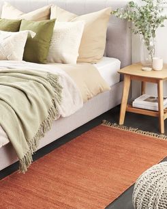 Matto juutti punainen 80 x 150 cm LUNIA