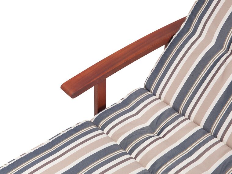 Pillow Perfect Tropic - Cuscino per Sedia da Interni ed Esterni, Motivo Floreale, Trapuntato, Resistente alle intemperie e allo sbiadimento, 48,3 x 48,3 cm, Suola Blu/Verde, 2 Pezzi