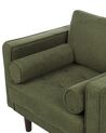 Fotel tapicerowany zielony NURMO_896004