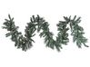 Pre-Lit Frosted Christmas Garland 270 cm Green WAPTA_832044
