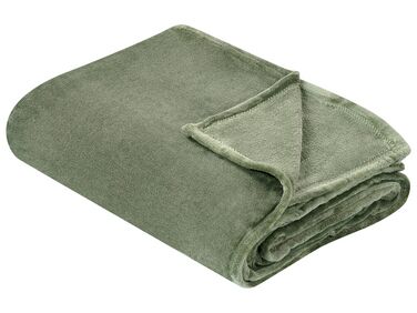 Blanket 200 x 220 cm Green BAYBURT