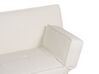 Faux Leather Sofa Bed White BRISTOL_742969