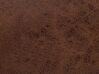 Eläinjakkara keinonahka säilytystila tummanruskea 70 x 32 cm ELEPHANT_710552