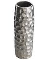 Decoratieve vaas zilver aluminium 32 cm CALAKMUL_823147