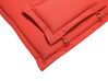 Coussin en tissu rouge clair pour chaise de jardin TOSCANA_696096