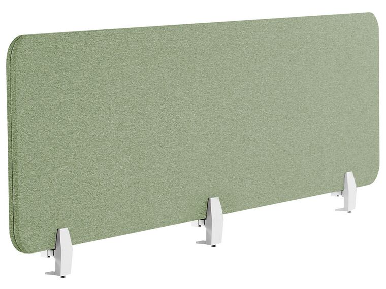 Työpöydän väliseinä vaaleanvihreä 180 x 40 cm WALLY_853230