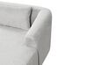 Left Hand Fabric Corner Sofa Grey SVANSELE_901654