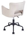 Velvet Desk Chair Taupe SANILAC_855177