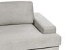 4 Seater Fabric Living Room Set Light Grey ALLA_893895