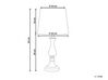 Table Lamp White with Gold HODMO_837577