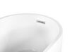 Badewanne freistehend weiß oval 170 x 78 cm SOLARTE_780518