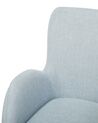 Fabric Armchair Light Blue BJARN_700204