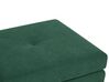 Fabric Single Sofa Bed Dark Green OLDEN_906414