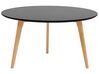 Tavolino basso da caffè legno nero ⌀  80 cm TENNESSEE_766745