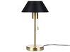 Metal Table Lamp Black and Gold CAPARO_877426