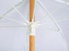 Parasol de jardin ⌀ 150 cm blanc MONDELLO_848546