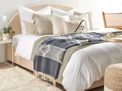 Päiväpeitto 130 x 150 tummansininen NEMLI