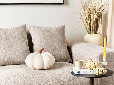 Boucle Cushion Pumpkin ⌀ 28 cm White MUNCHKIN