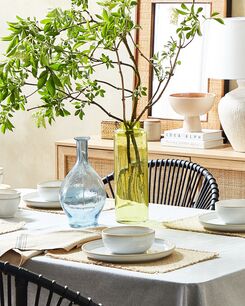 Kukkamaljakko lasi vaaleansininen 28 cm PAKORA