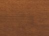Cama con somier de madera oscura 160 x 200 cm BOUSSICOURT_904467