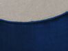 Tapete redondo em viscose azul marinho ⌀ 140 cm GESI II_793597