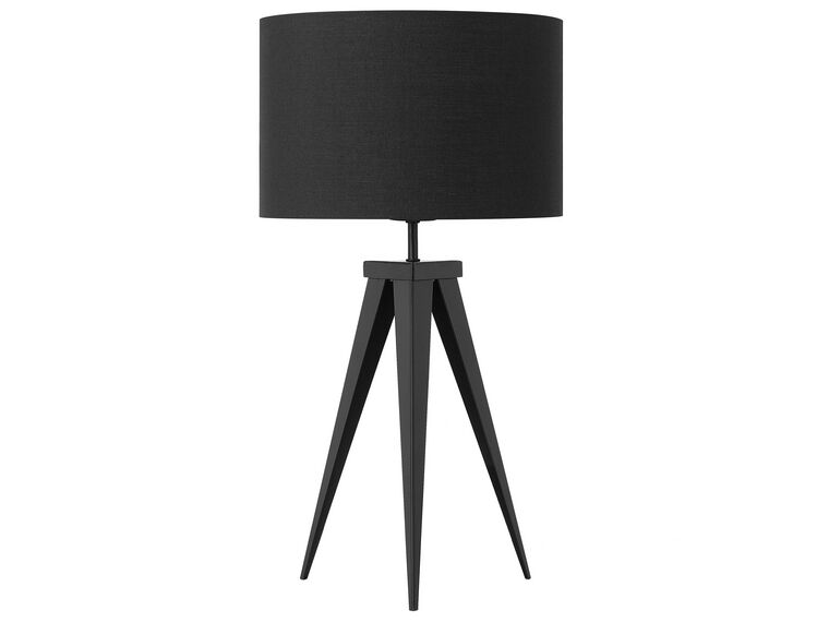 Lámpara de mesa de metal negro 55 cm STILETTO_697689