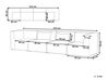 4místná manšestrová modulární pohovka taupe LEMVIG_875982