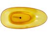 Badewanne freistehend gelb oval 169 x 78 cm BLANCARENA_891395