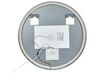 Badezimmerschrank mit 2 Waschbecken und Spiegeln grau PILAR_907565