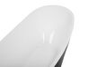 Vasca da bagno freestanding ovale nera e bianca 170 x 73 cm BUENAVISTA_749490
