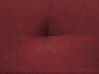 Kárpitozott kanapéágy - szövet kanapé - piros - LUCAN_768317