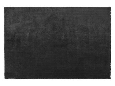 Teppich schwarz 140 x 200 cm Shaggy EVREN