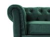 Sofa Set Samtstoff grün 4-Sitzer CHESTERFIELD_707737