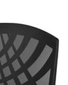 Krzesło biurowe regulowane czarne BONNY II_834334