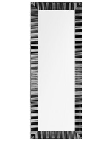 Specchio da parete in color nero 50x130cm DRAVEIL