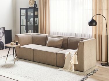 3-seters modulær sofa taupe LEMVIG