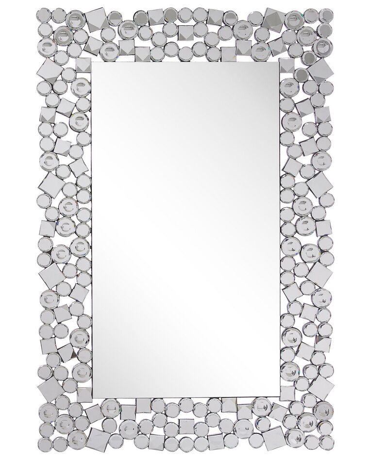 Wall Mirror 60 x 90 cm Silver MERNEL_773190