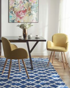 Tuoli kangas keltainen 2 kpl BROOKVILLE Tuoli kangas keltainen 2 kpl BROOKVILLE