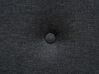 Cama de casal em tecido cinzento escuro 160 x 200 cm SAVERNE_708211