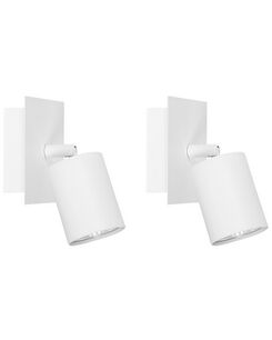 Seinävalaisin metalli valkoinen 2 kpl TIGRIS