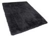 Tappeto shaggy rettangolare nero 160 x 230 cm CIDE_805913