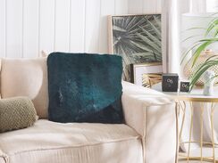 Koristetyynysetti 42 x 42 cm tekoturkis vihreä TANDUR