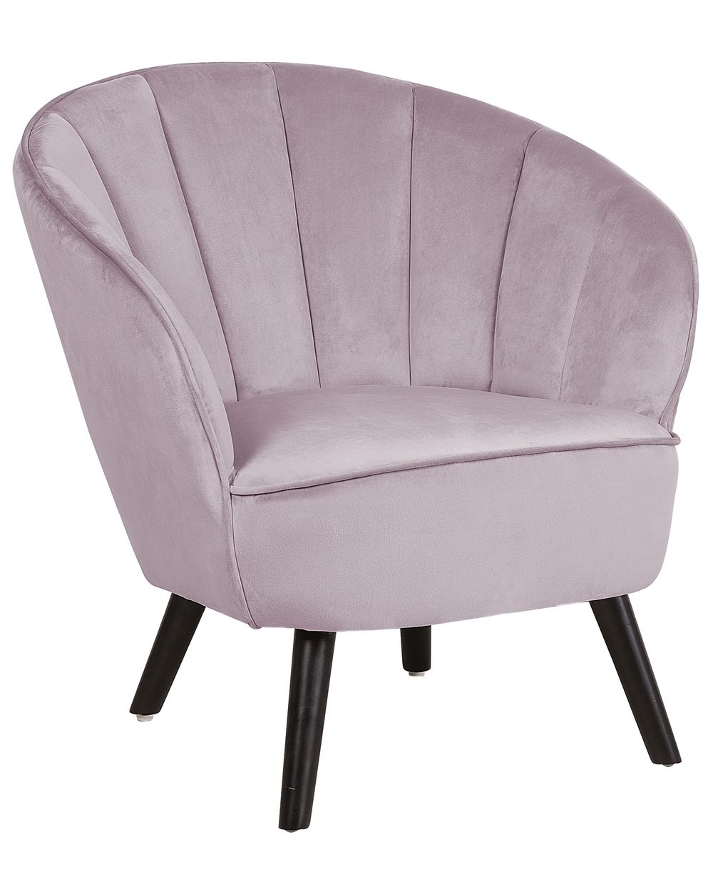Velvet Armchair Pink Dala Beliani Co Uk Velvet Armchair Pink Dala Beliani Co Uk