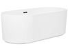 Banheira oval autónoma em acrílico branco 169 x 80 cm GOCTA_880198